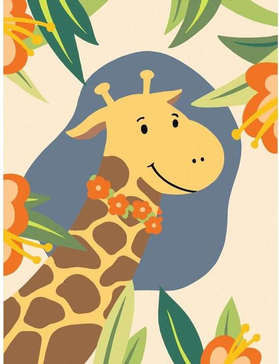 Actual product image Ravensburger CreArt - Painting by numbers 23903 - Hello Giraffe - Adults aged 12 and over