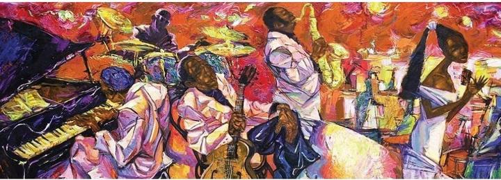 Image du produit Art Puzzle Puzzle 1000 couleurs du jazz (Panorama) (1000 pièces)