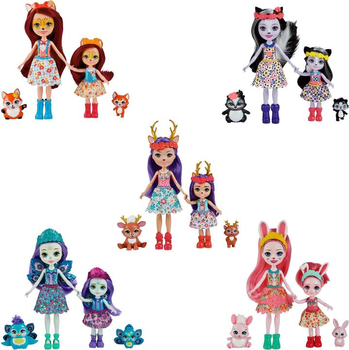 Produktbild Enchantimals Puppe + Little Sister