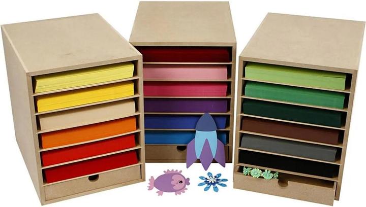 Actual product image Creativ Company Cardboard storage basket (A4)