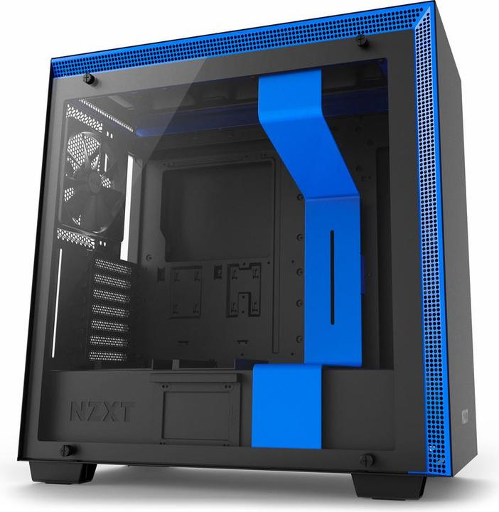 NZXT H700 - Blue (ATX, mATX, Mini-ITX, E-ATX)