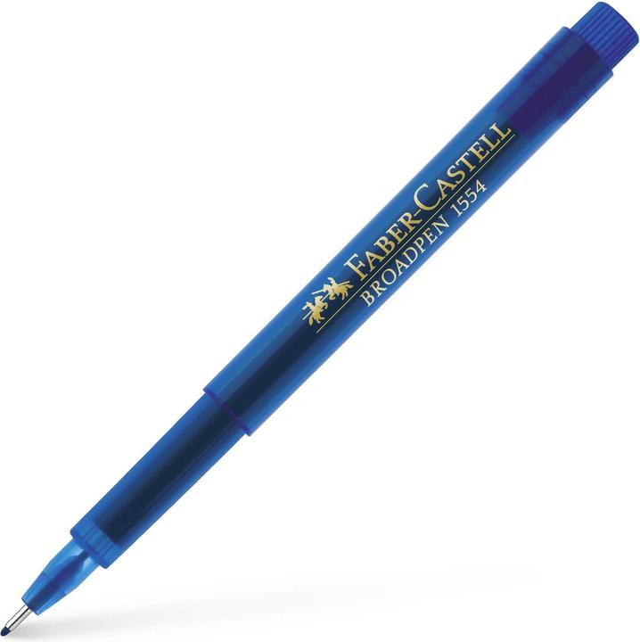 Image du produit Faber-Castell Broadpen 1554 (Bleu, 1 x)