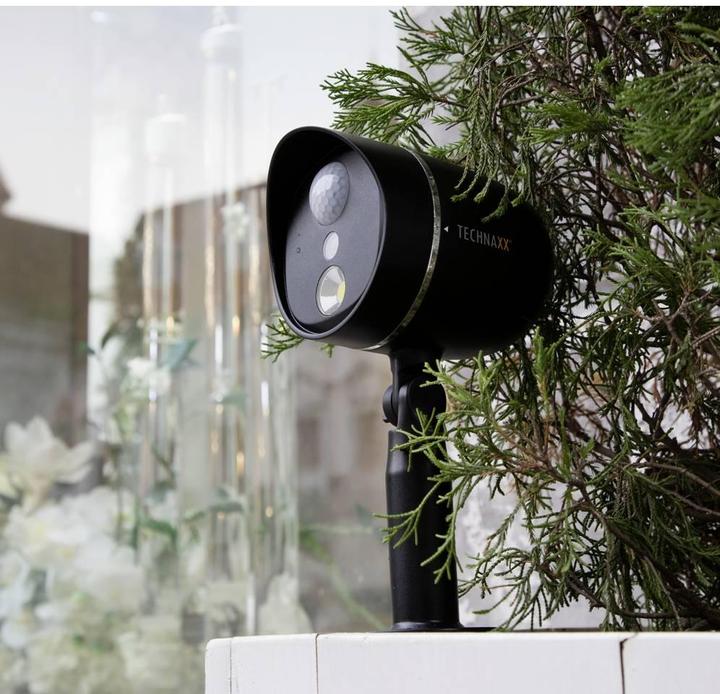 Actual product image Technaxx Surveillance camera HD outdoor camera with LED lamp TX 106 (1280 x 720 pixels)