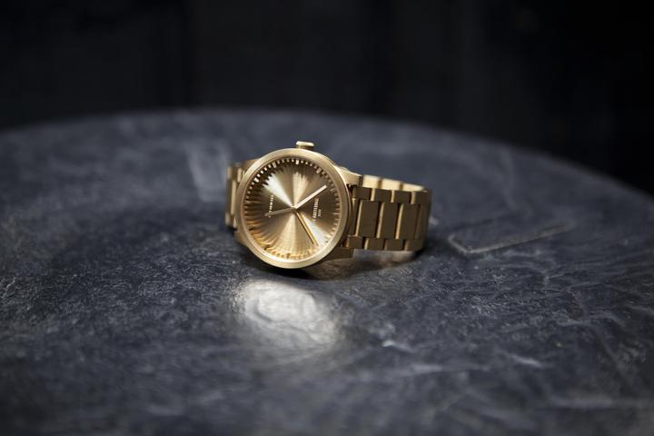 Actual product image Leff Amsterdam Tube S (Analogue wristwatch, 38 mm)
