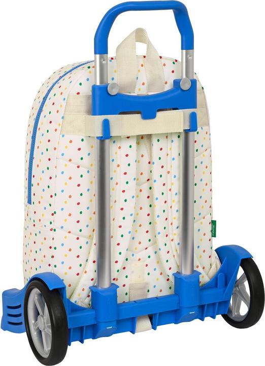 Produktbild Benetton Schulrucksack mit Rädern Topitos (30 x 46 x 14 cm) (14 l)