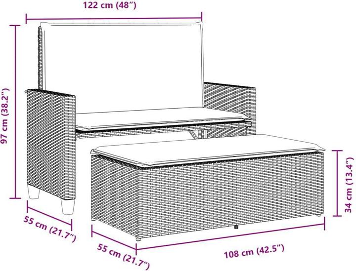 Actual product image VidaXL Kolina