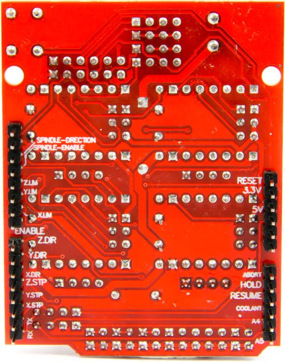 Actual product image Purecrea CNC Shield A4988 Arduino for 3D printers and milling machines (GRBL)