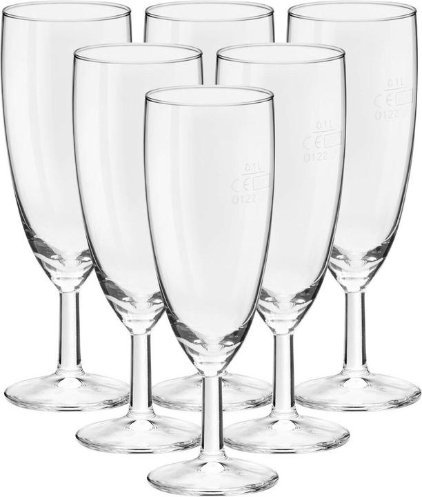 Image du produit Bormioli Rocco Royalty Sektgläser geeicht (16 cl, 6 Verres, Flûtes à champagne)