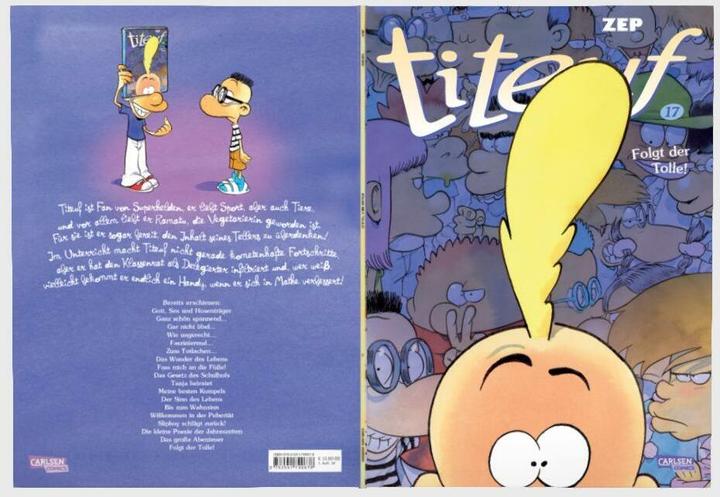 Image du produit Titeuf 17: Folgt der Tolle! (Allemand, Zep, 2024)