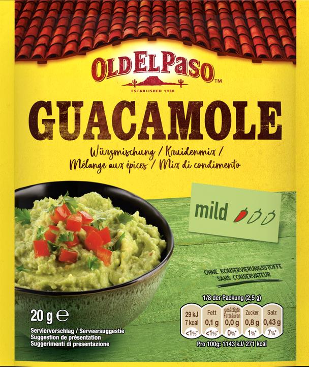 Produktbild Old El Paso Guacamole Mix 20 g (25 g)