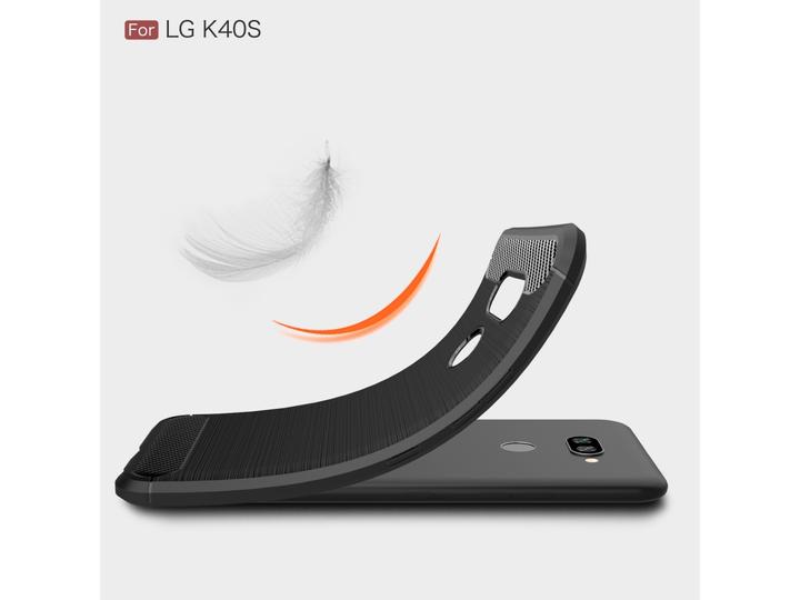Image du produit Screenguard LG K40S Housse Carbon Brushed Soft TPU (K40s)