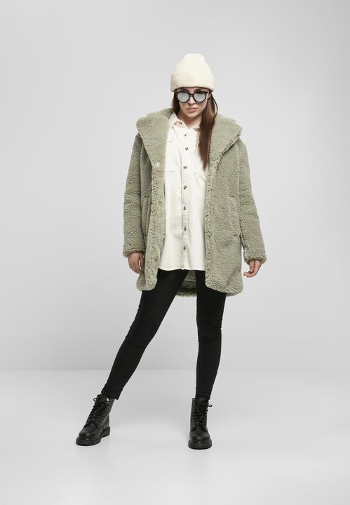 Actual product image Urban Classics Ladies Oversized Sherpa Coat (L)