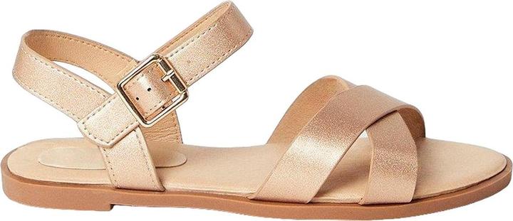 Actual product image Dorothy Perkins Womens/Ladies Florence Crossover Wide Flat Sandals (40)