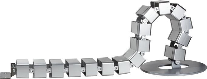 Image du produit LogiLink Chemin de câbles flexible pour le bureau, 800 x 68 mm (18 G (Conduit, 2.80 cm)
