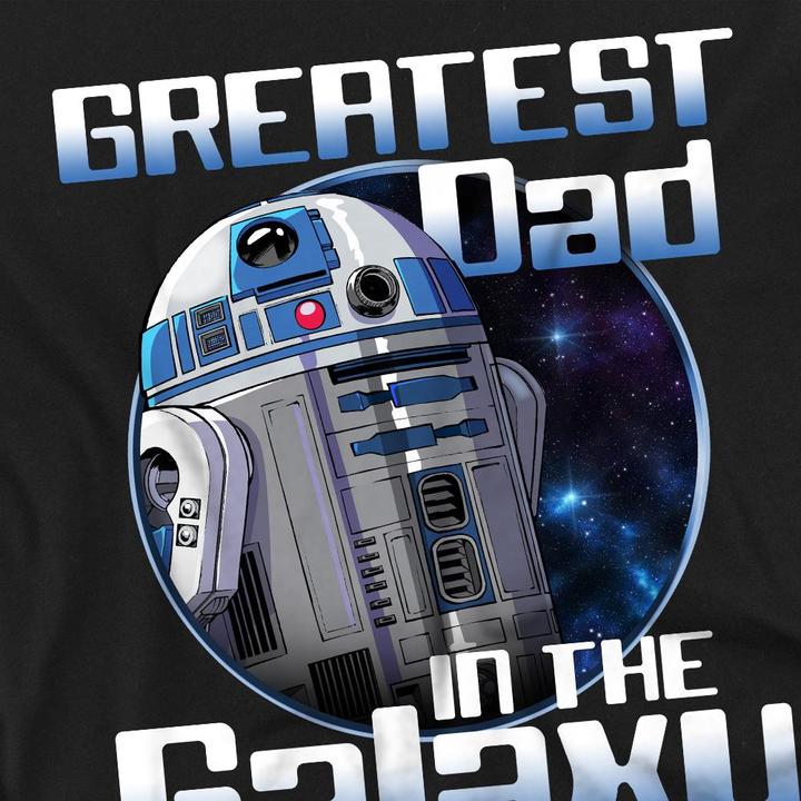 Produktbild Star Wars Greatest Dad In The Galaxy TShirt Vatertag (XL)