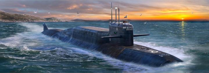 Immagine prodotto 1:350 Sottomarino nucleare "Dolphin" Delta IV Kl