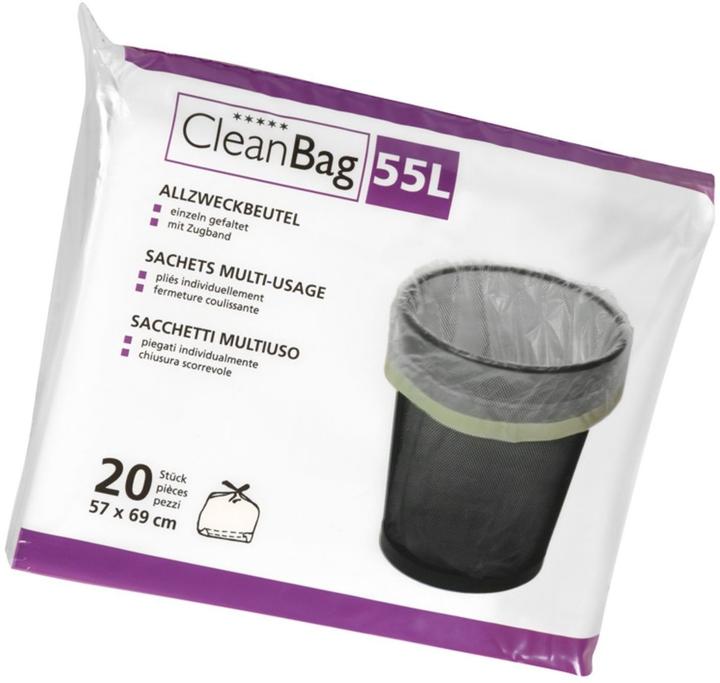 Produktbild Cleanbag Allzweckbeutel (20 x, 55 l)