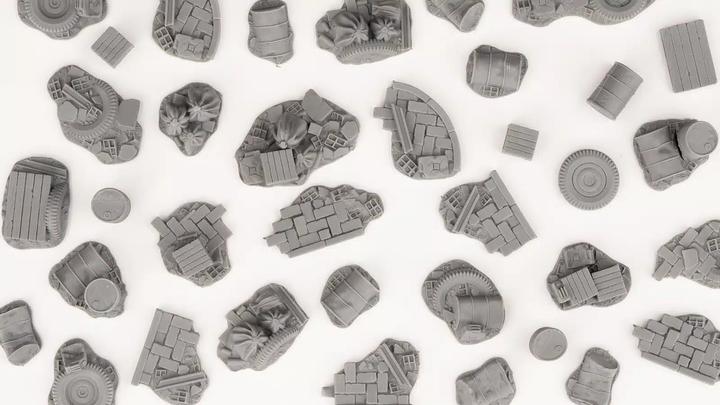 Actual product image Gamers Grass Basing Bits - Urban Warfare