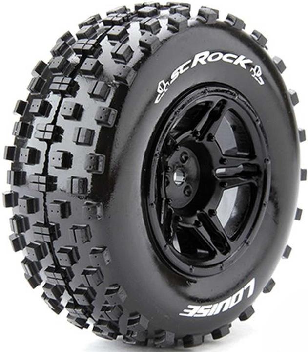 Louise SC-Rock Reifen soft auf 2.2/3.0 Felge schwarz 12mm(2)
