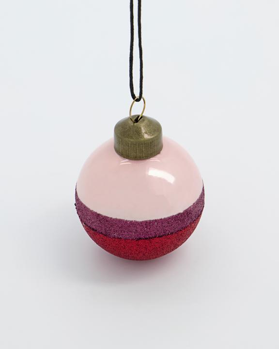 Image du produit House Doctor Ornements, HDStripe, rose/rouge (24 -pièce)