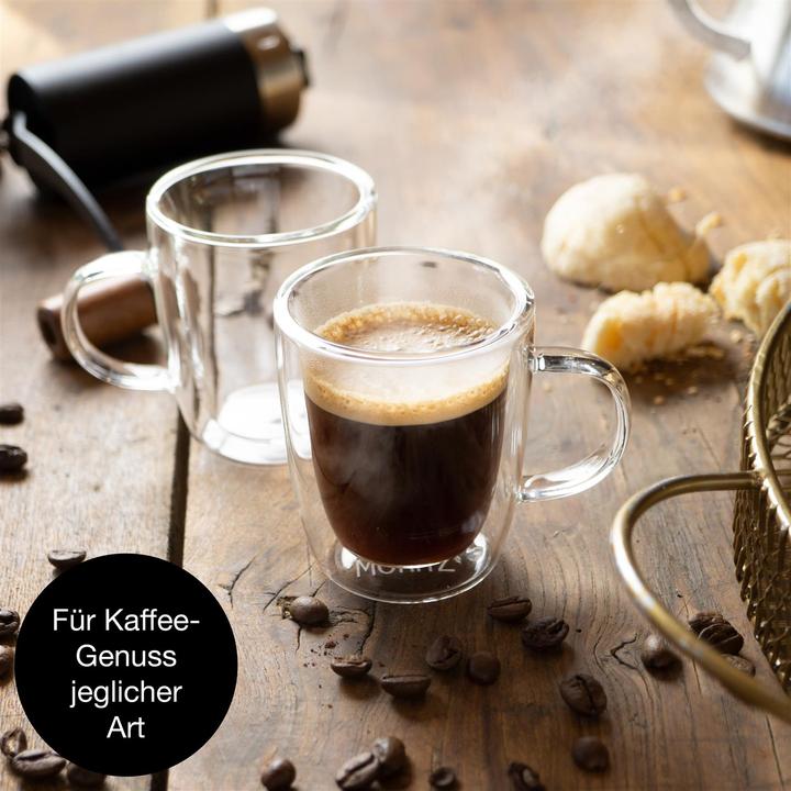 Immagine prodotto Moritz & Moritz Tazze di vetro per espresso (80 ml, 2 x)
