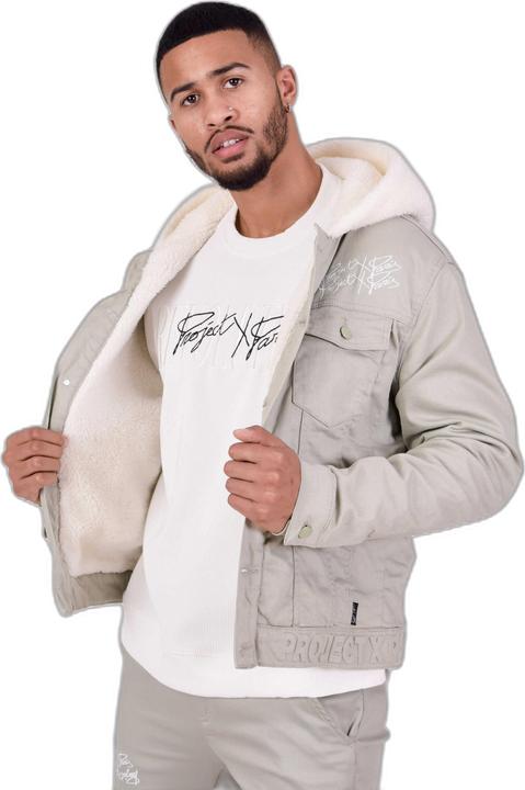 Produktbild Project X Paris Jeansjacke mit Kapuze Schaf (S)