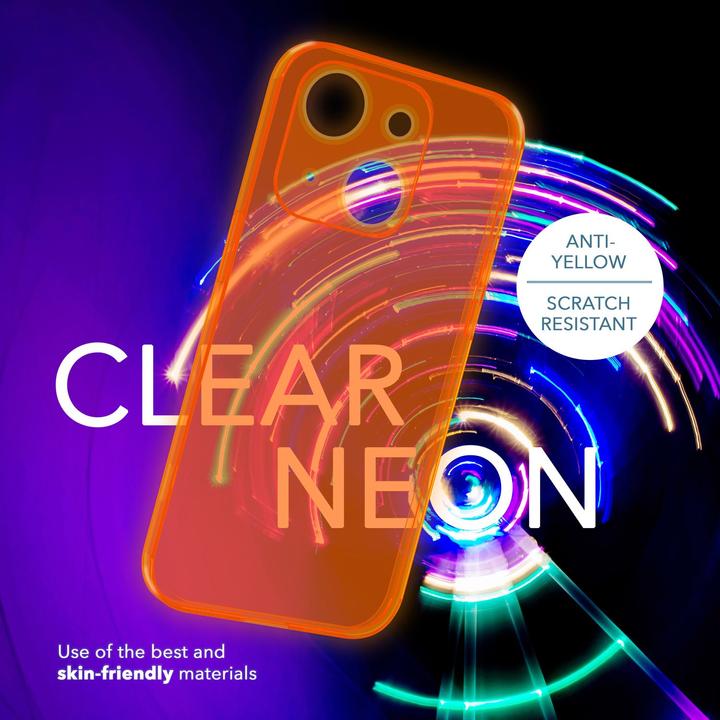 Immagine prodotto Nalia Copertura in silicone trasparente al neon (Apple iPhone 14 Plus)