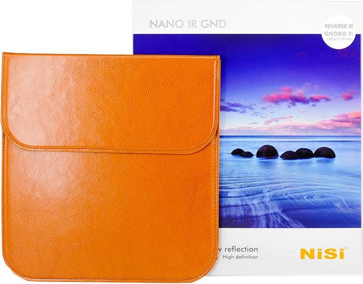 Produktbild Nisi Reverse nano GND8 (0.9) 180x210mm 3 Stop (ND- / Grauverlauffilter, 180 mm)