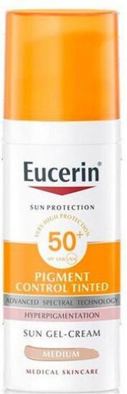 Actual product image Eucerin Oil Control (Sun gel, SPF 50+, 50 ml)