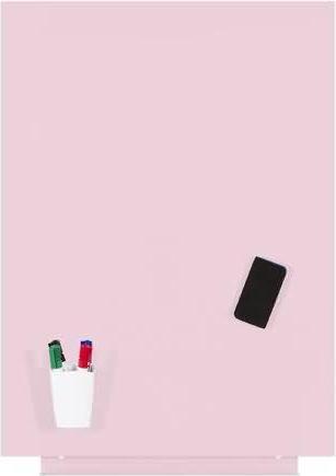 Actual product image Rocada Lacquered skin whiteboard module 55x75cm RAL 490-1 pink (55 x 75 cm)