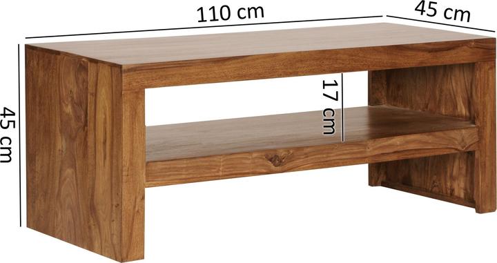 Actual product image FineBuy Coffee table (110 x 45 x 45 cm)
