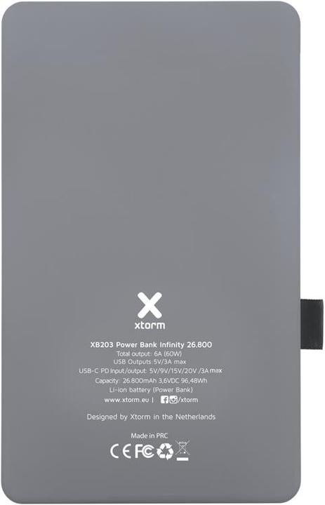 Image du produit Xtorm XB203 Infinity (26800 mAh, 60 W, 45 Wh)