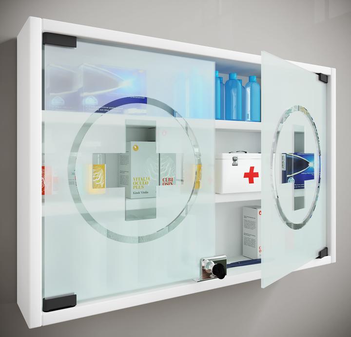Actual product image VCM Medicine cabinet Medicine cabinet Hustila M (40 x 60 x 10 cm)