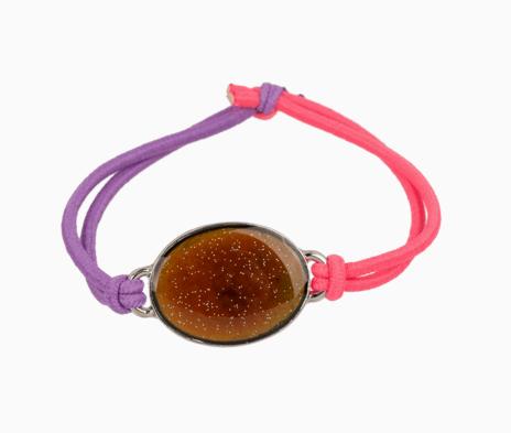 Image du produit Out of the blue Bracelet d'humeur avec pierre (Matières plastiques, Métal)