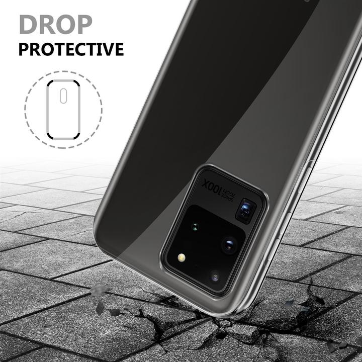 Immagine prodotto Cadorabo TPU 360 gradi di copertura del caso (Samsung Galaxy S20 Ultra)