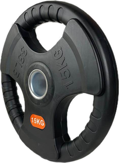 Actual product image FlexAthletix Urethane weight plate 50mm (1 x 15 kg)