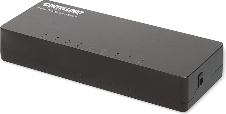 Actual product image Intellinet 8-Port Fast Ethernet Switch (8 Ports)