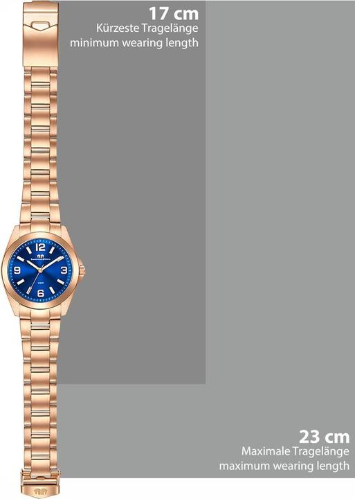 Image du produit Montre à quartz femme Majestia en acier inoxydable or rose - 32442 (Montre analogique, 37.50 mm)