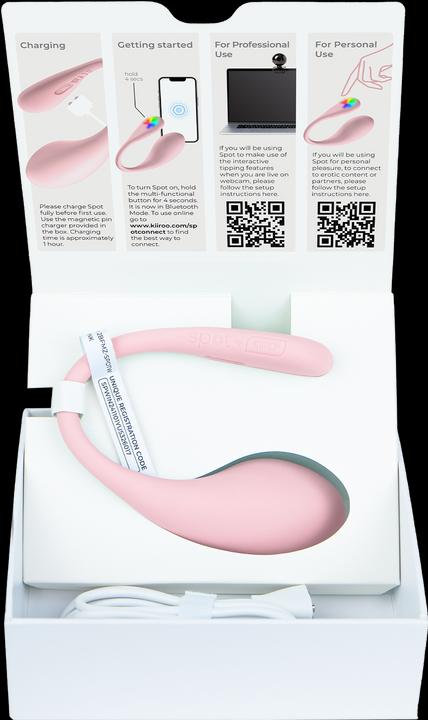 Produktbild Kiiroo Spot Interaktiver Ei-Vibrator zum Tragen