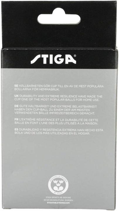 Produktbild Stiga TT-Ball Cup 6 x weiss (6 Stk.)