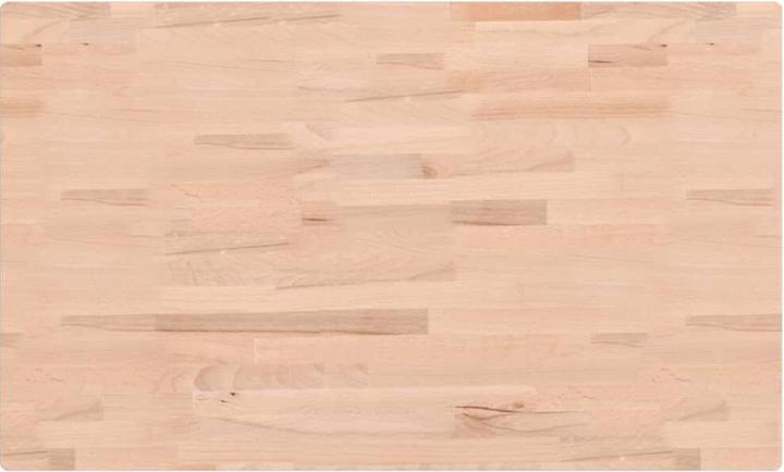 Image du produit VidaXL Tischplatte 100x60x4 cm Rechteckig Massivholz (100 x 60 x 4 cm)