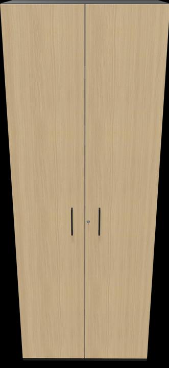 Actual product image Narbutas Choice hinged door cabinet (80 x 40 x 217 cm)