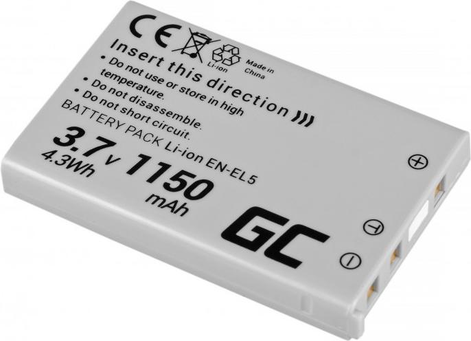 Produktbild GreenCell Green Cell Battery for Nikon Coolpix P100, P500 etc. 1150mAh, 3.7V (Kamera Akku)
