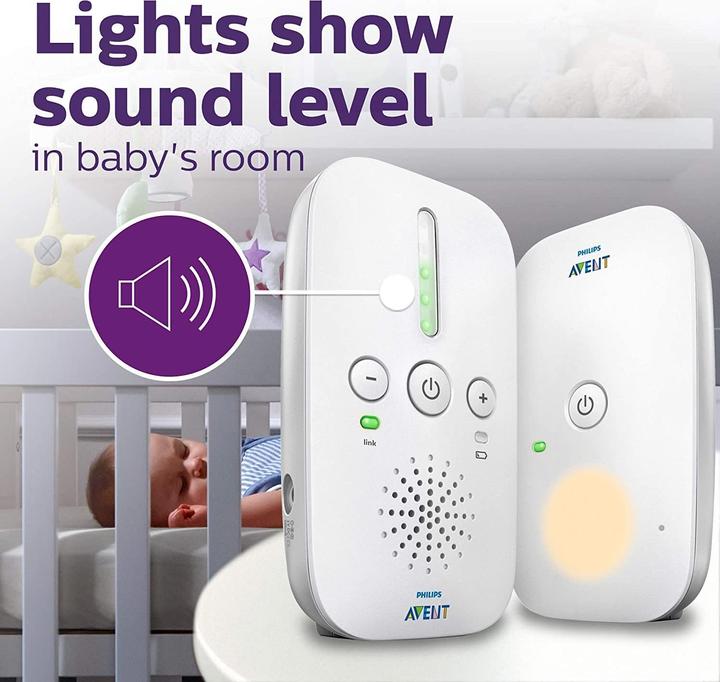 Actual product image Philips Avent Smart Eco Dect SCD501 (Baby Monitor Audio, 300 m)
