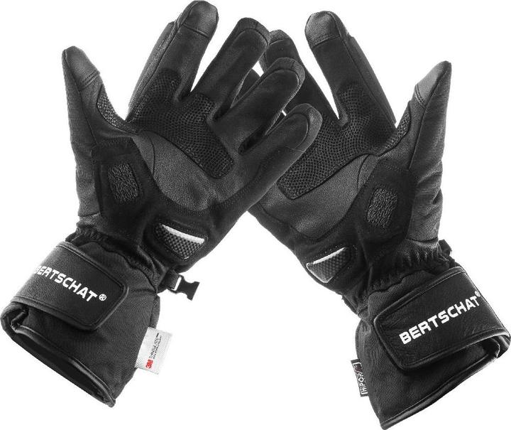 Actual product image Bertschat Heated motorbike gloves Pro Dual Heating (XL)