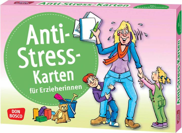 Produktbild Anti-Stress-Karten für Erzieherinnen (Deutsch, Hildegard Kunz, 2023)