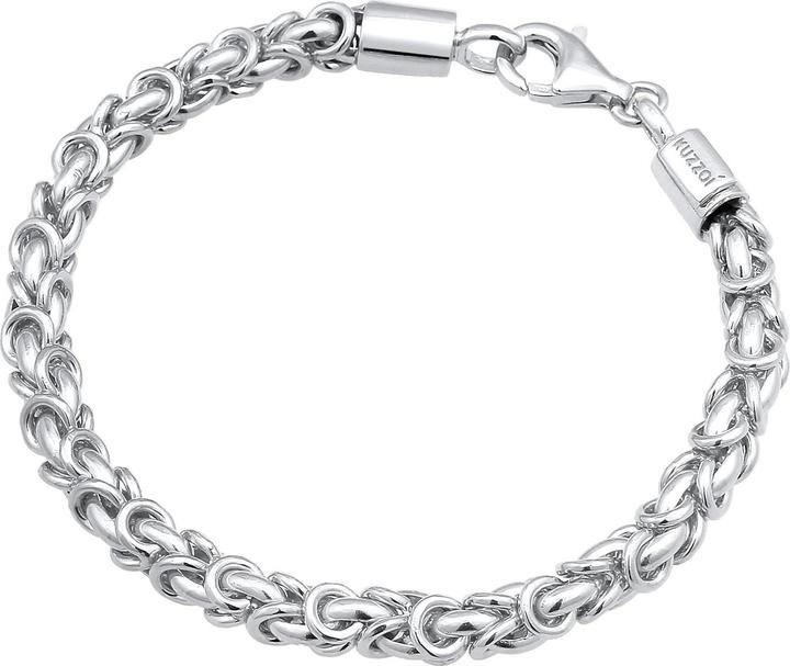 Actual product image Kuzzoi Basic bracelet (21 cm, 925 sterling silver)