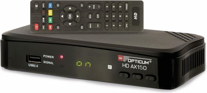 Immagine prodotto Opticum HD AX 150 (0.06 GB, DVB-S2, Slot CI+)