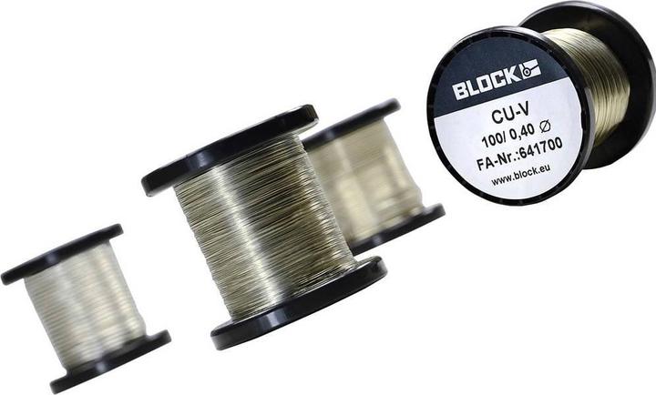 Produktbild Block Kupferdraht verzinnt CU-V (46 m)