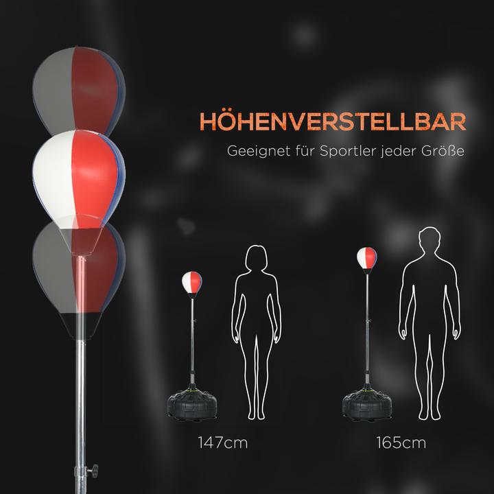 Immagine prodotto SportNow Palla da boxe con base gonfiabile e punching ball gonfiabile (48 cm, 7 kg)